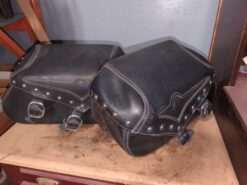 Kawasaki Vulcan Motorcycle Luggage Saddle Bags - Image 3