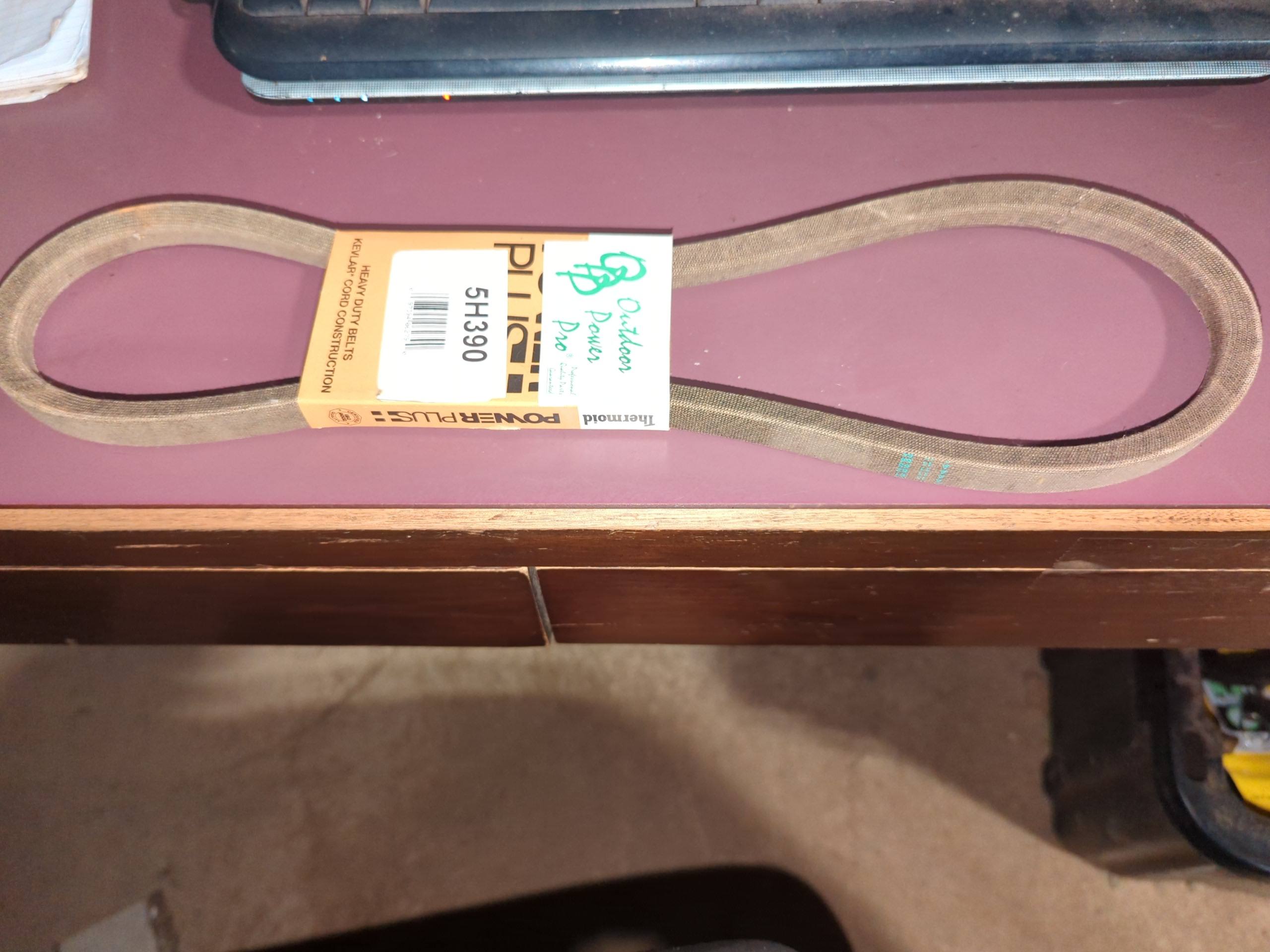 5H390 THERMOID Aramid Replacement V-Belt | 5/8 x 39