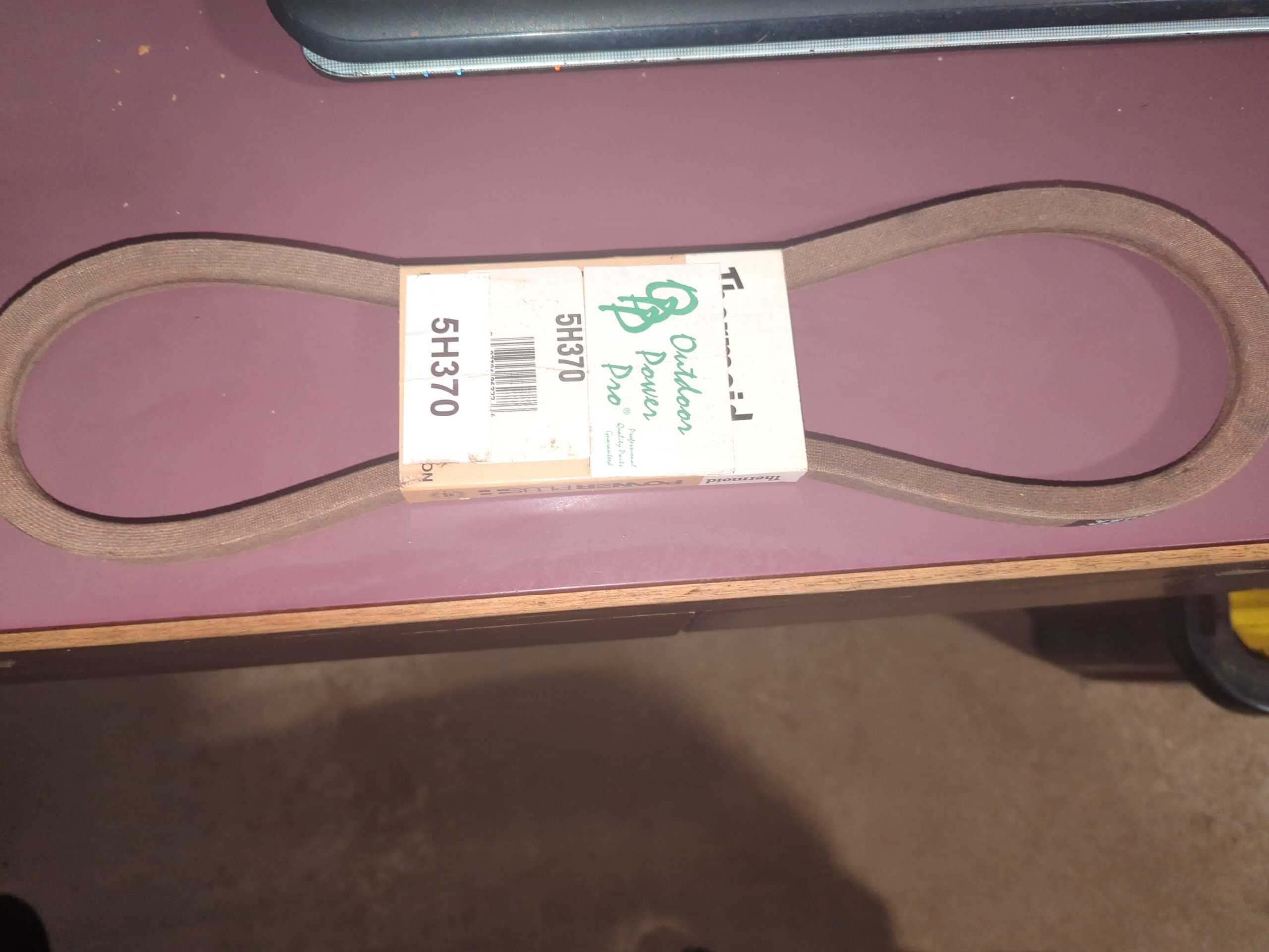 5H370 THERMOID Aramid Replacement V-Belt | 5/8 x 37