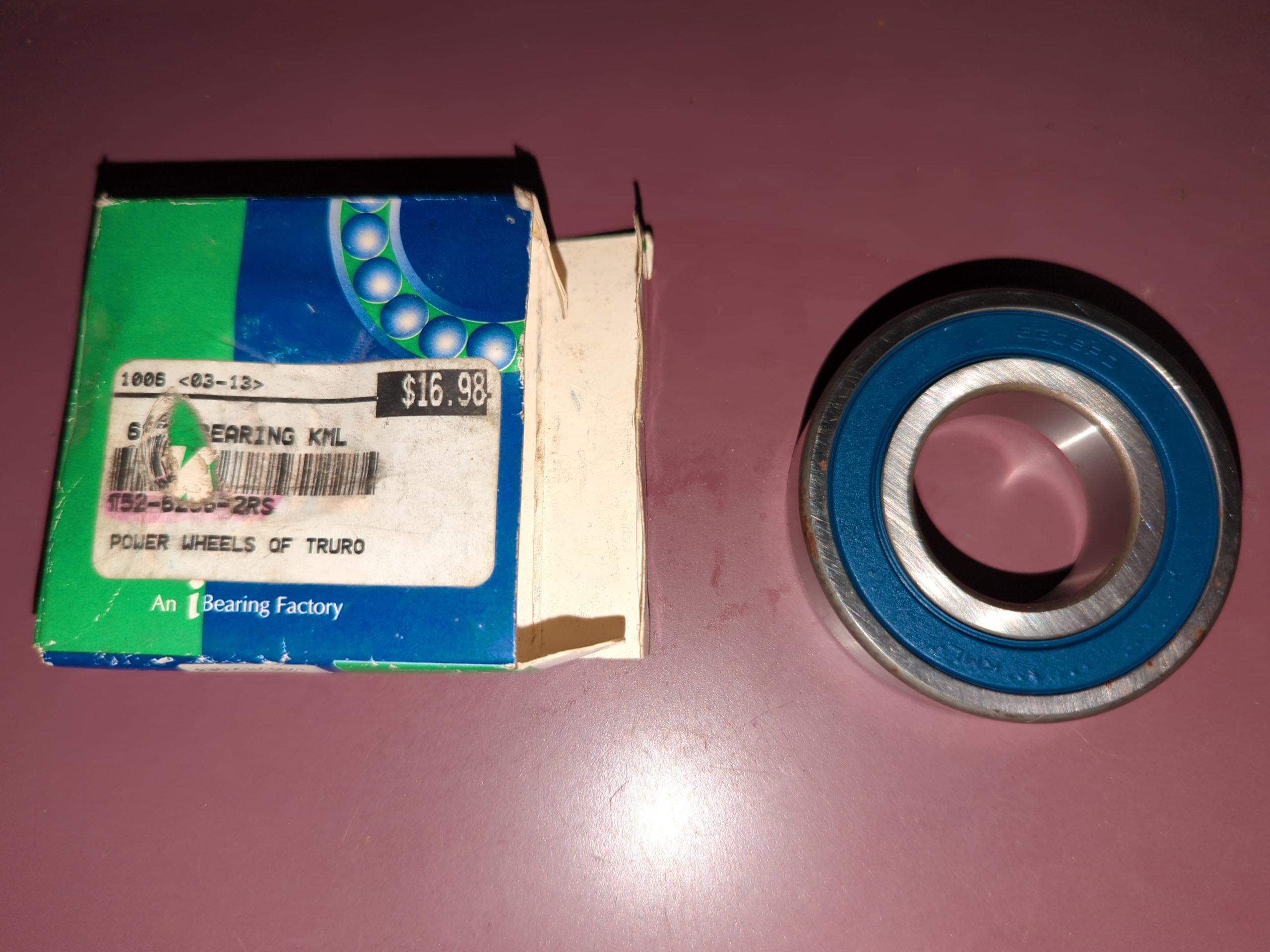 KML SUSPENSION BEARING (6206-2RD) - Image 2