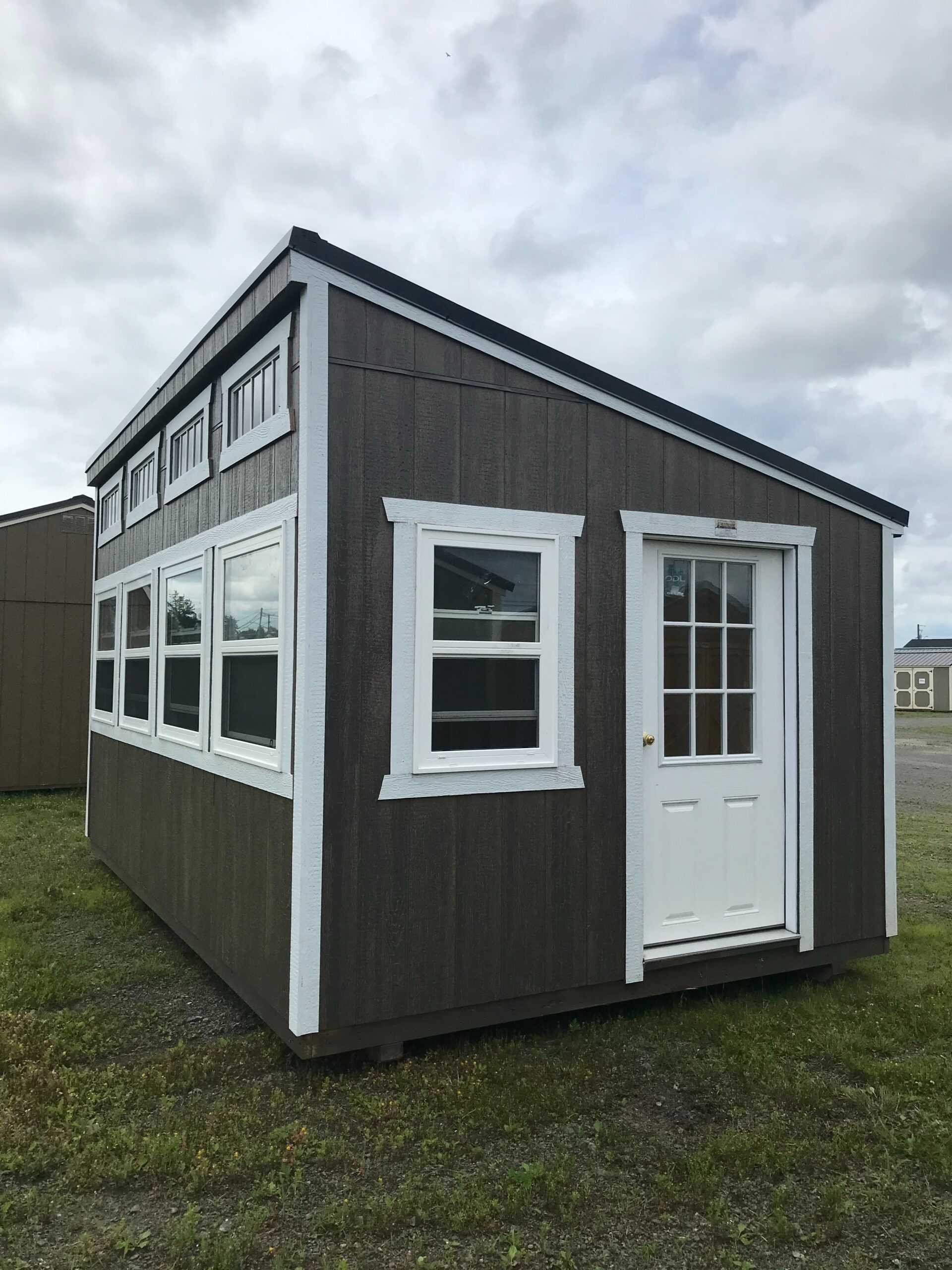 LIGHLY USED - 10x16 Studio Shed - Image 3