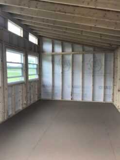 LIGHLY USED - 10x16 Studio Shed - Image 4