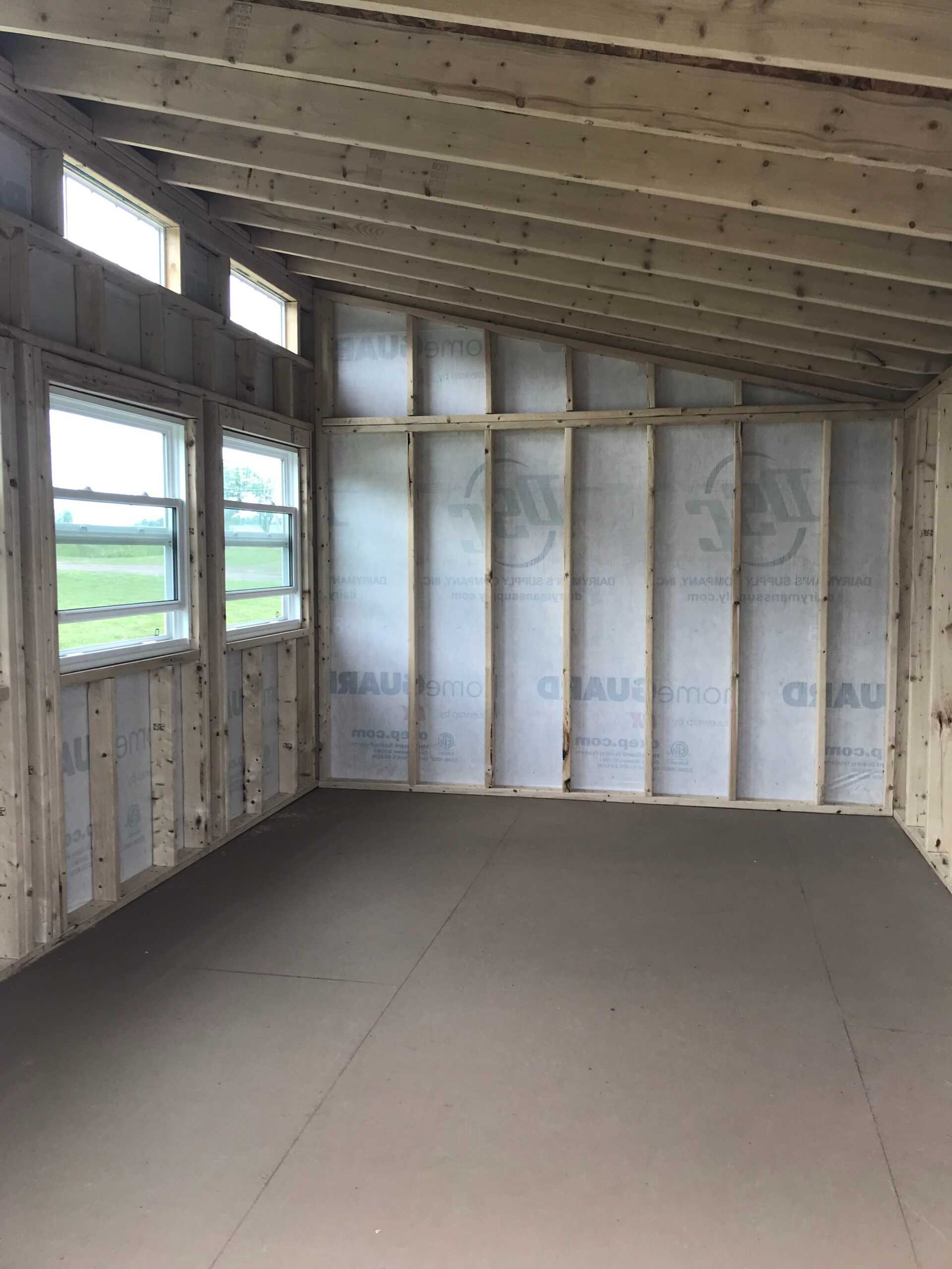 LIGHLY USED - 10x16 Studio Shed - Image 4