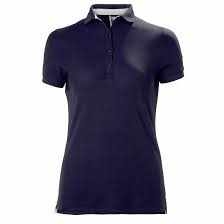 W CREW TECH POLO 597 NAVY /XL