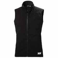 W PARAMOUNT SOFTSHELL VEST 990 BLACK /L