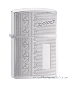 Zippo Brushed Chrome Design Lighter, 29682