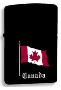 Zippo Canada Flag Lighter, 52365