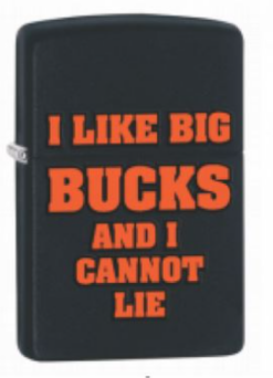 Zippo I Like Big Bucks Lighter, 29342