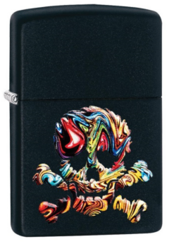 Zippo Multi-Colour Skull Lighter, 49187