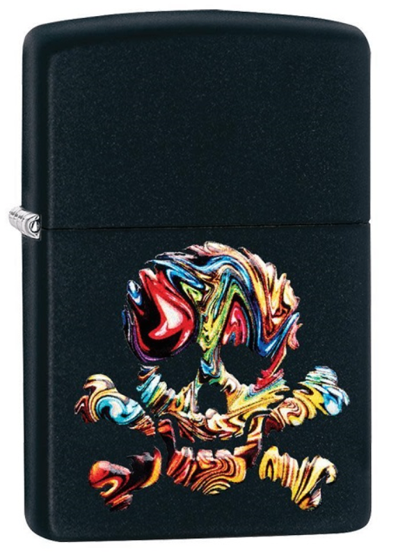 Zippo Multi-Colour Skull Lighter, 49187
