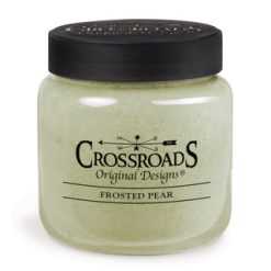 Cross Roads Frosted Pear Candle 16oz