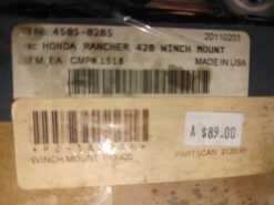 2007-2009  HONDA TRX 420 Rancher Moose, Winch Mount Kit 4505-0285 - Image 4