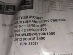 2003 - 2012 Polaris Ranger,RZR,Prowler Bottom Plow Mount - Image 6