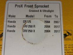 Alternative view of 2004 - 2007 Honda CR125,2004-2016 CRF250R/X Front Sprocket 14T