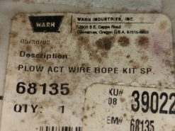 Alternative view of Warn Actuator Replacement Wire Rope - 68135