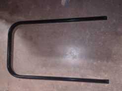 2013 - 2018 Arctic Cat F 1100,F 800,ZR Bumper, Rear - Black