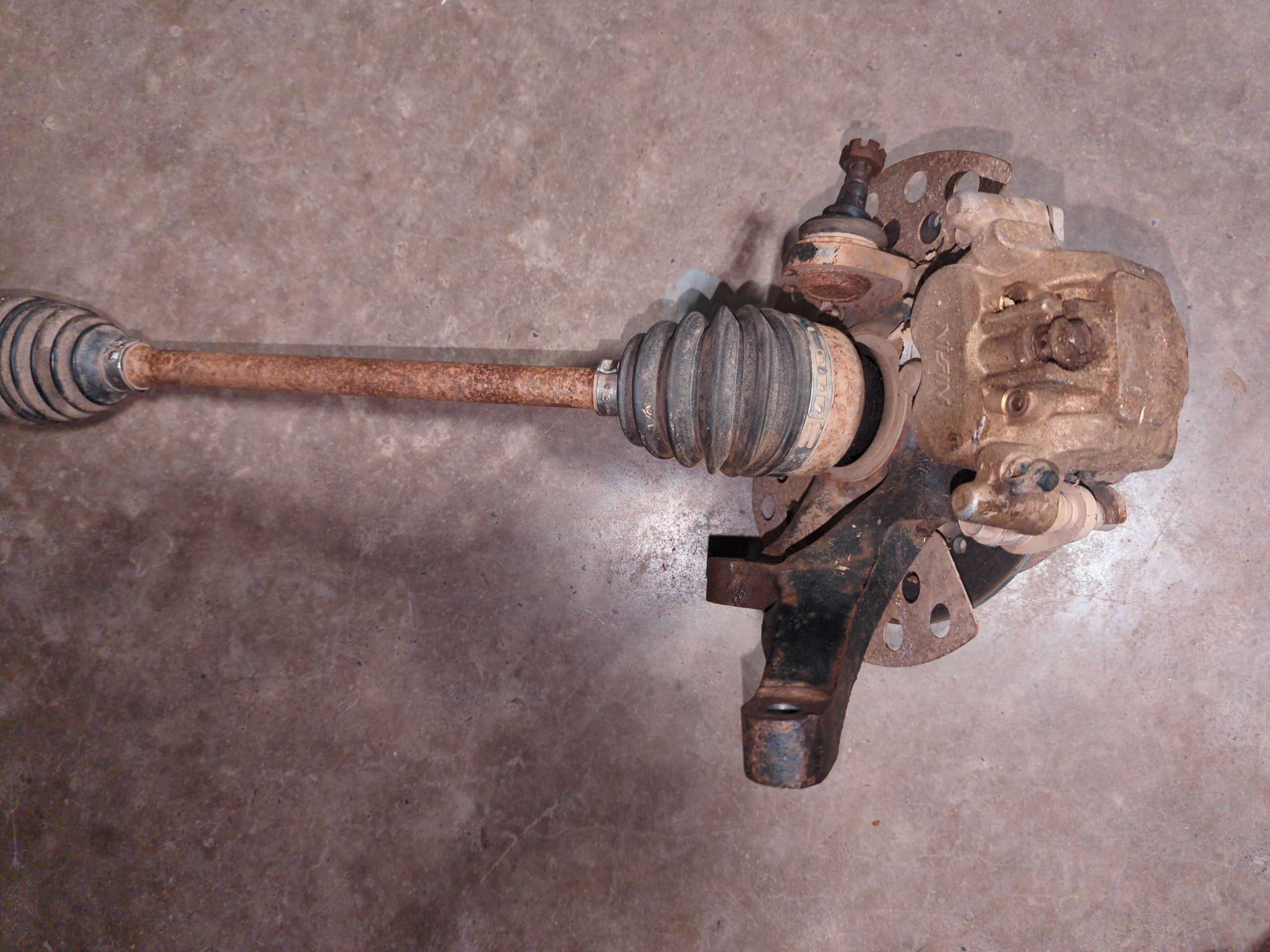 2014 VIKING 700,WOLVERINE R-SPEC Steering Knuckle Assembly (Left) - Image 3