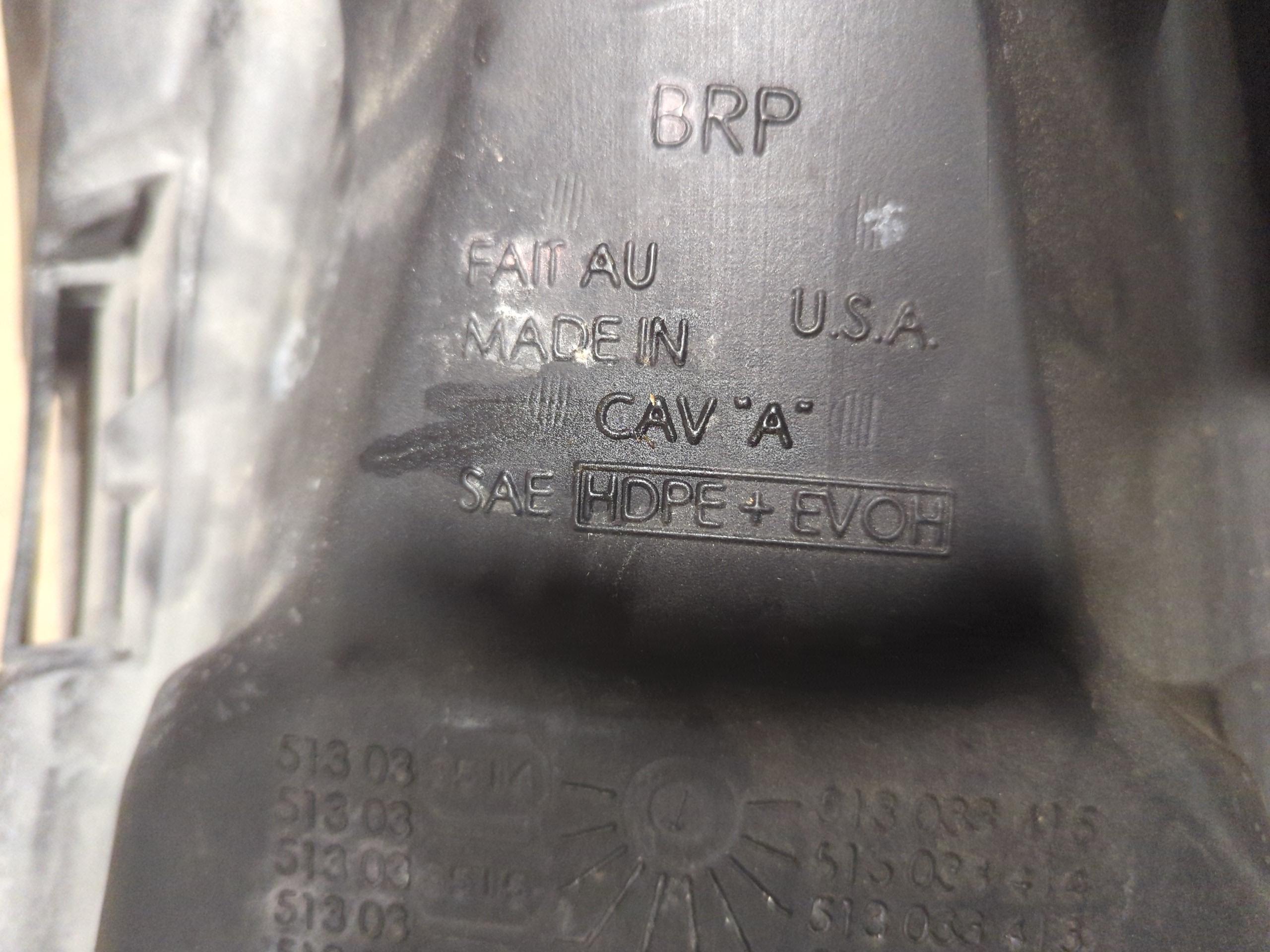 2008 - 2009 SKI-DOO MX Z, RENEGADE 800R Fuel Tank - Image 5