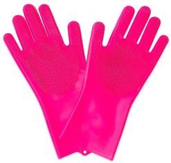MUC-OFF DEEP SCRUBBER GLOVES, MEDIUM