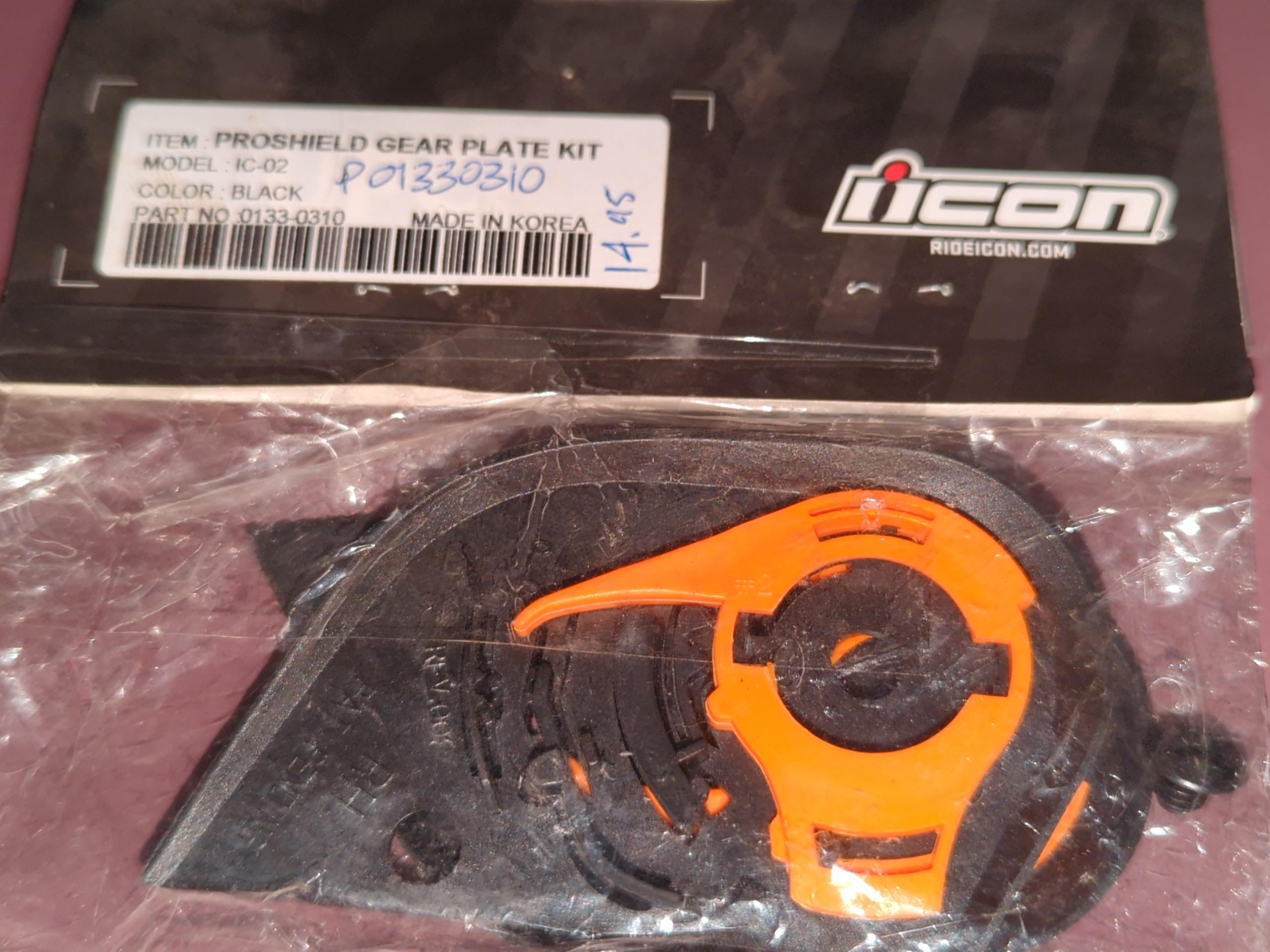 ICON ProShield Pivot Kit for Domain2 Helmets 0133-0310 - Image 2