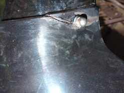 2001 Yamaha V Star 1100 Windshield - Image 3