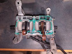 Alternative view of 2009 Ski Doo 800R Crankcase With Crankshaft Lower End
