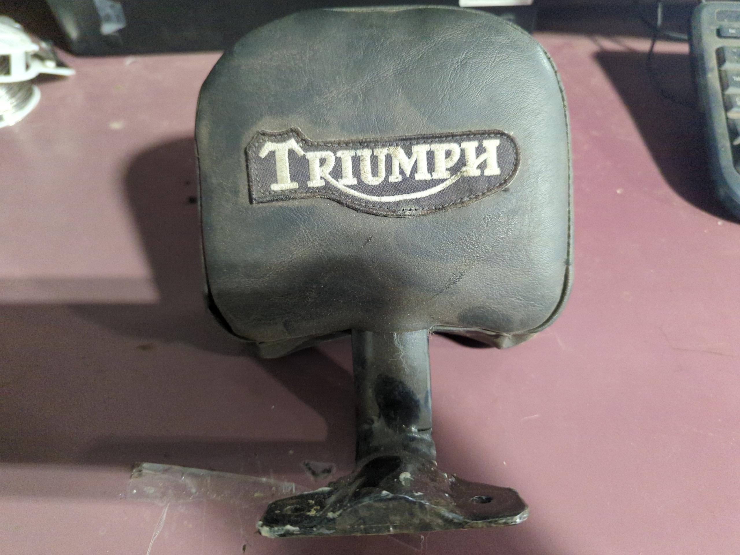 Triumph Headrest/Backrest