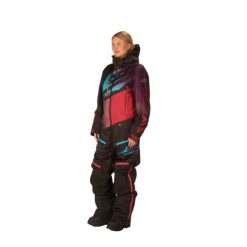 Sweep Woman's Pnk/Blu/Blk Monosuit