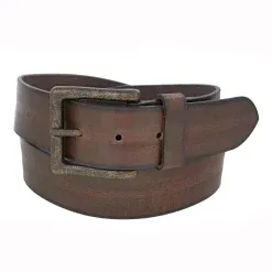 Silver Jeans Co. 38mm Distressed Genuine Leather - Brown