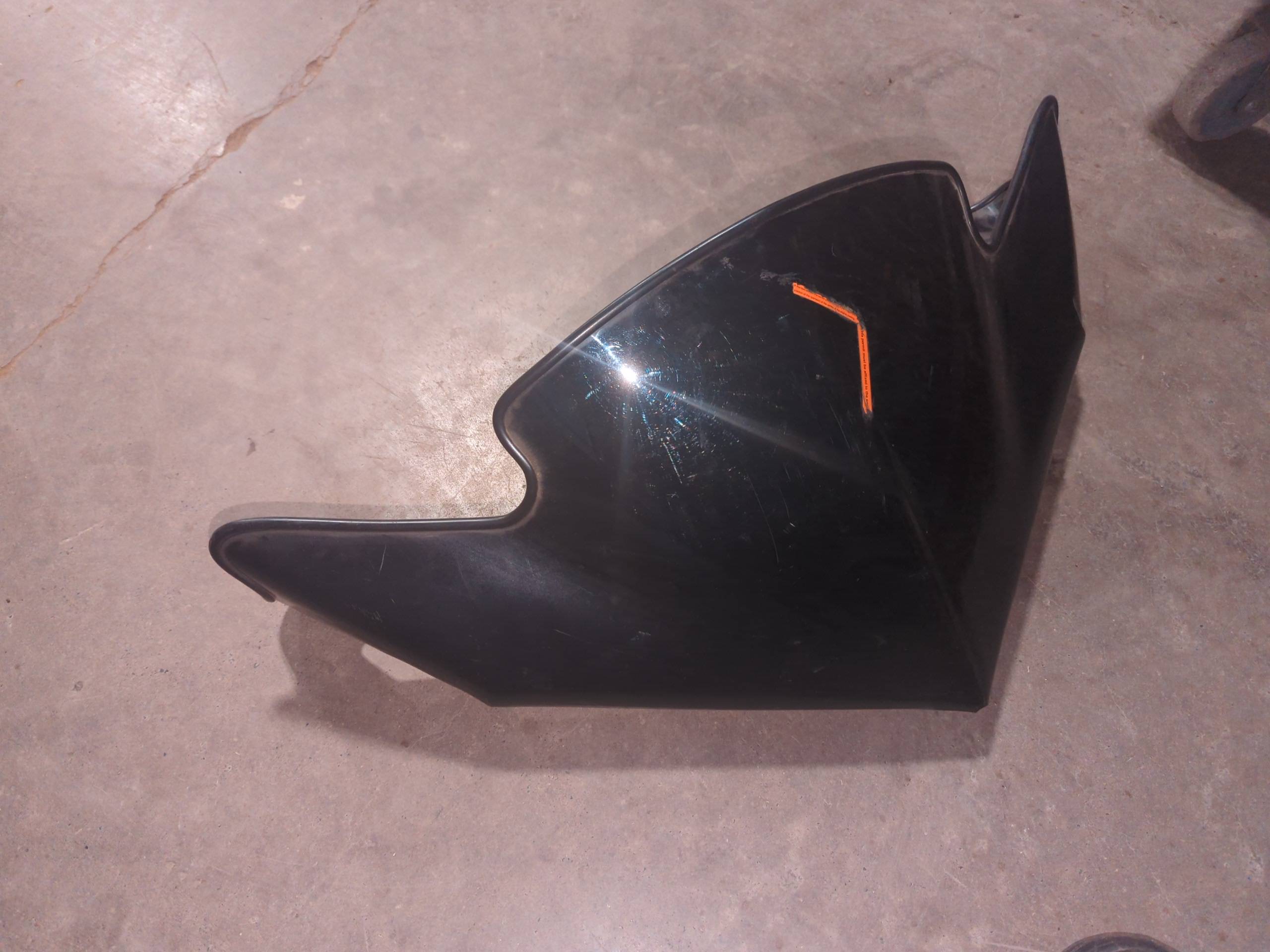 2009-2013 Arctic Cat Z1 & TZ1 Turbo Black Fly Screen Windshield - Image 8