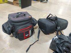 Nelson Riggs top case + saddlebags