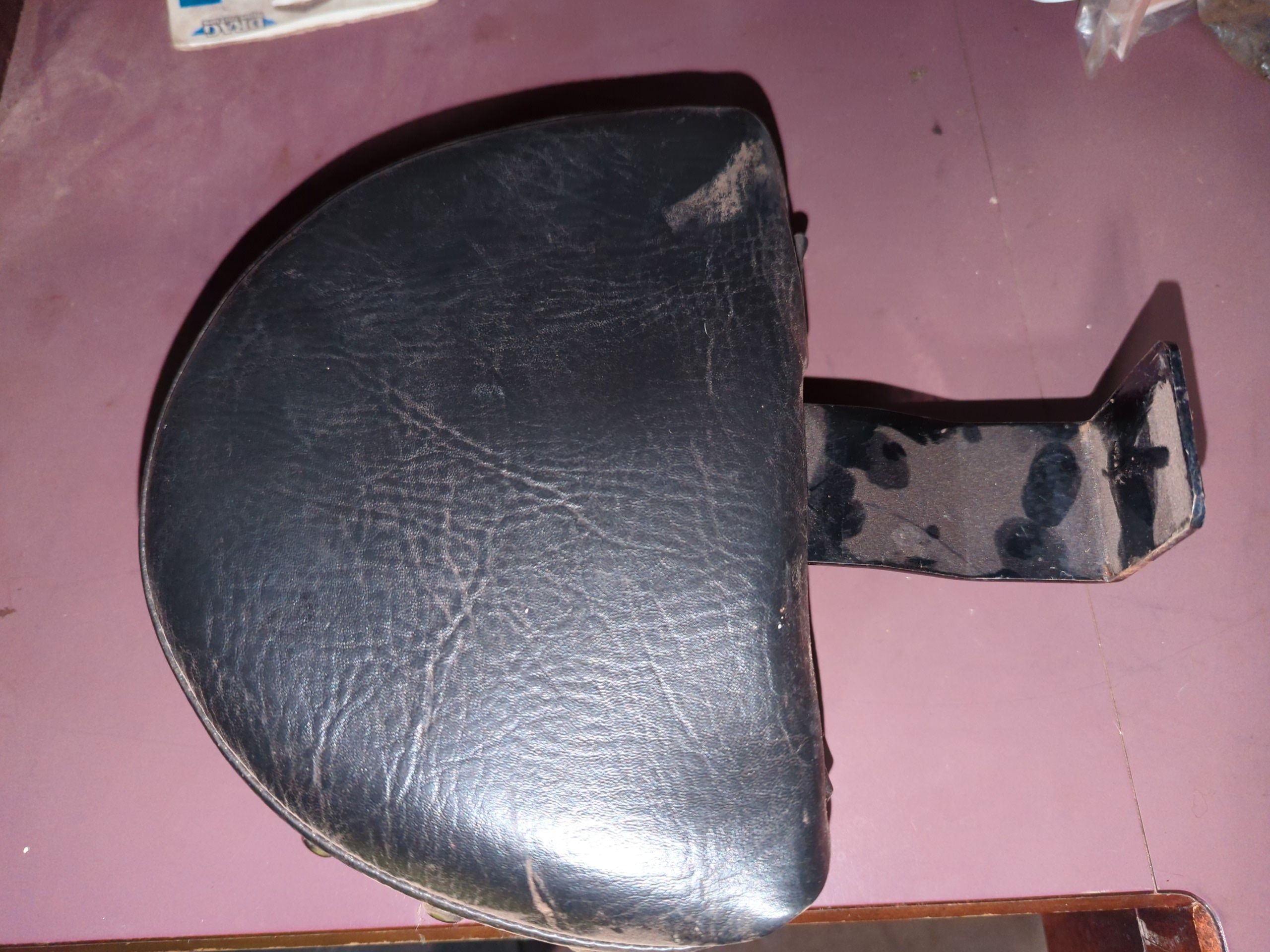 Motorcycle backrest