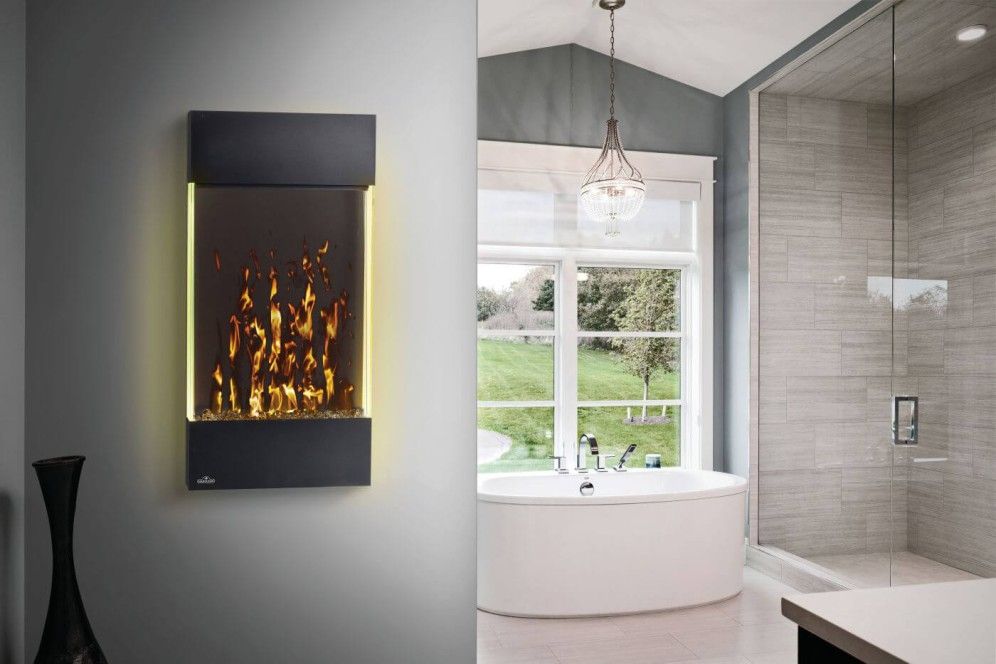 ALLURE VERTICAL 32 WALL HANGING ELECTRIC FIREPLACE - Image 2