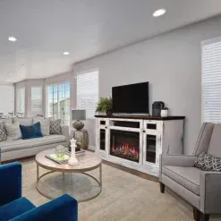 Alternative view of The Charlotte Electric Fireplace Mantel Package