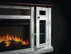 The Charlotte Electric Fireplace Mantel Package - Image 5