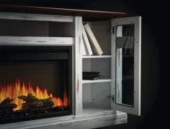 The Charlotte Electric Fireplace Mantel Package - Image 4