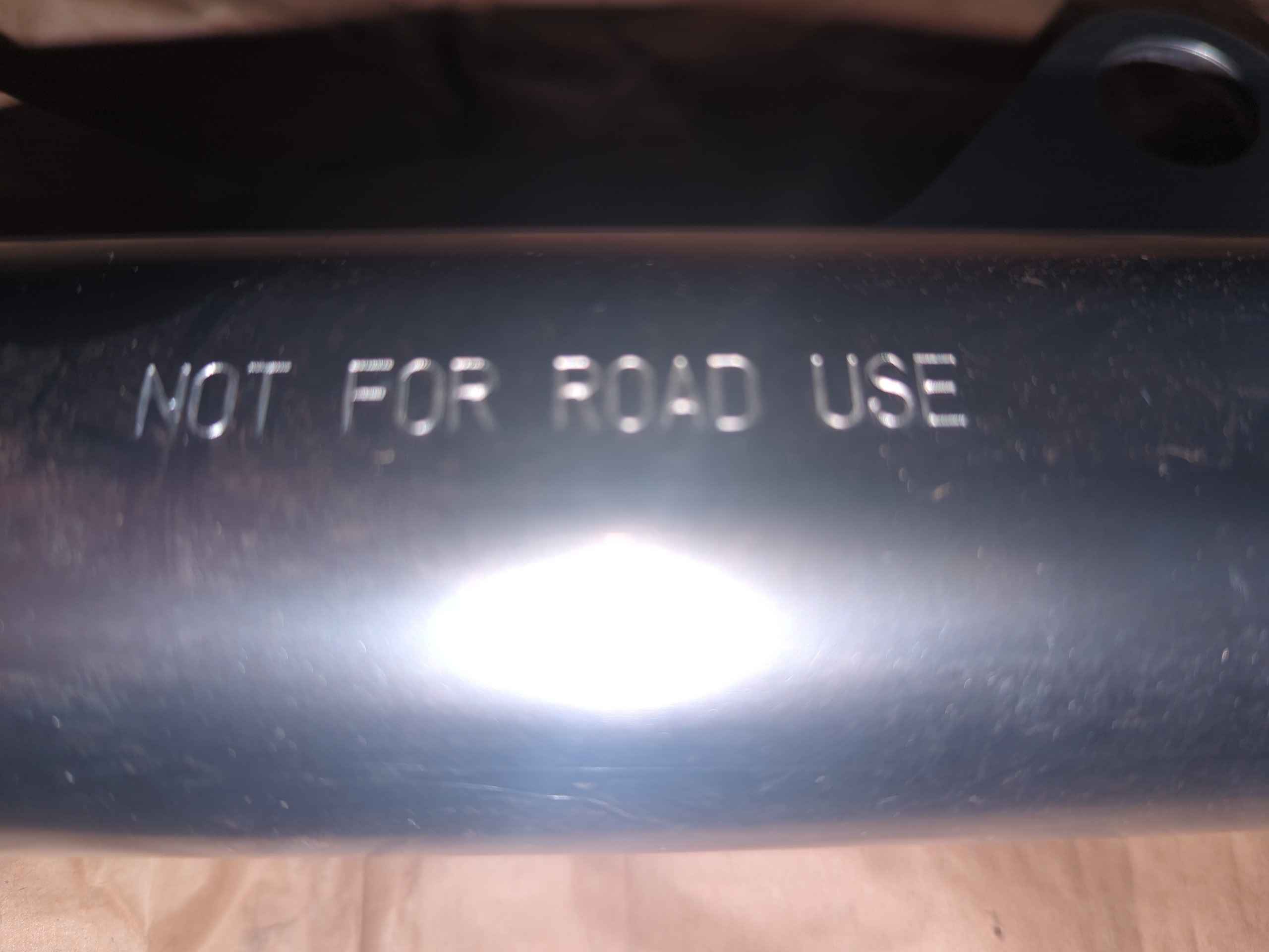 1986 - 1988 Suzuki RM125 MUFFLER - Image 4