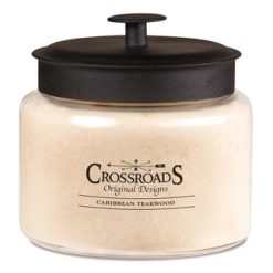 Cross Roads Candle 64 oz Caribbean Teakwood