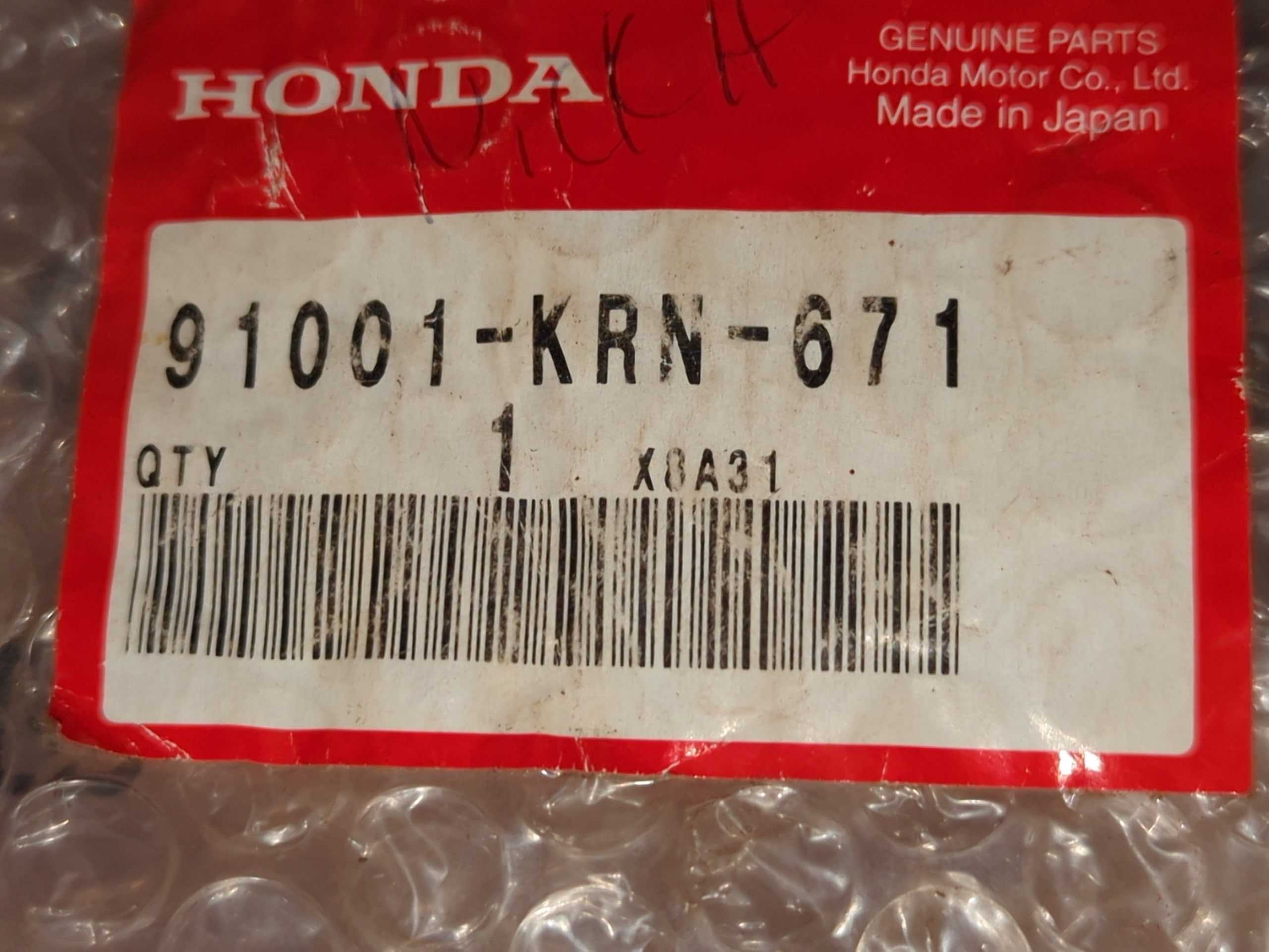 2004 - 2017 Honda CRF250 BEARING, RADIAL BALL (30X72X16) - Image 3