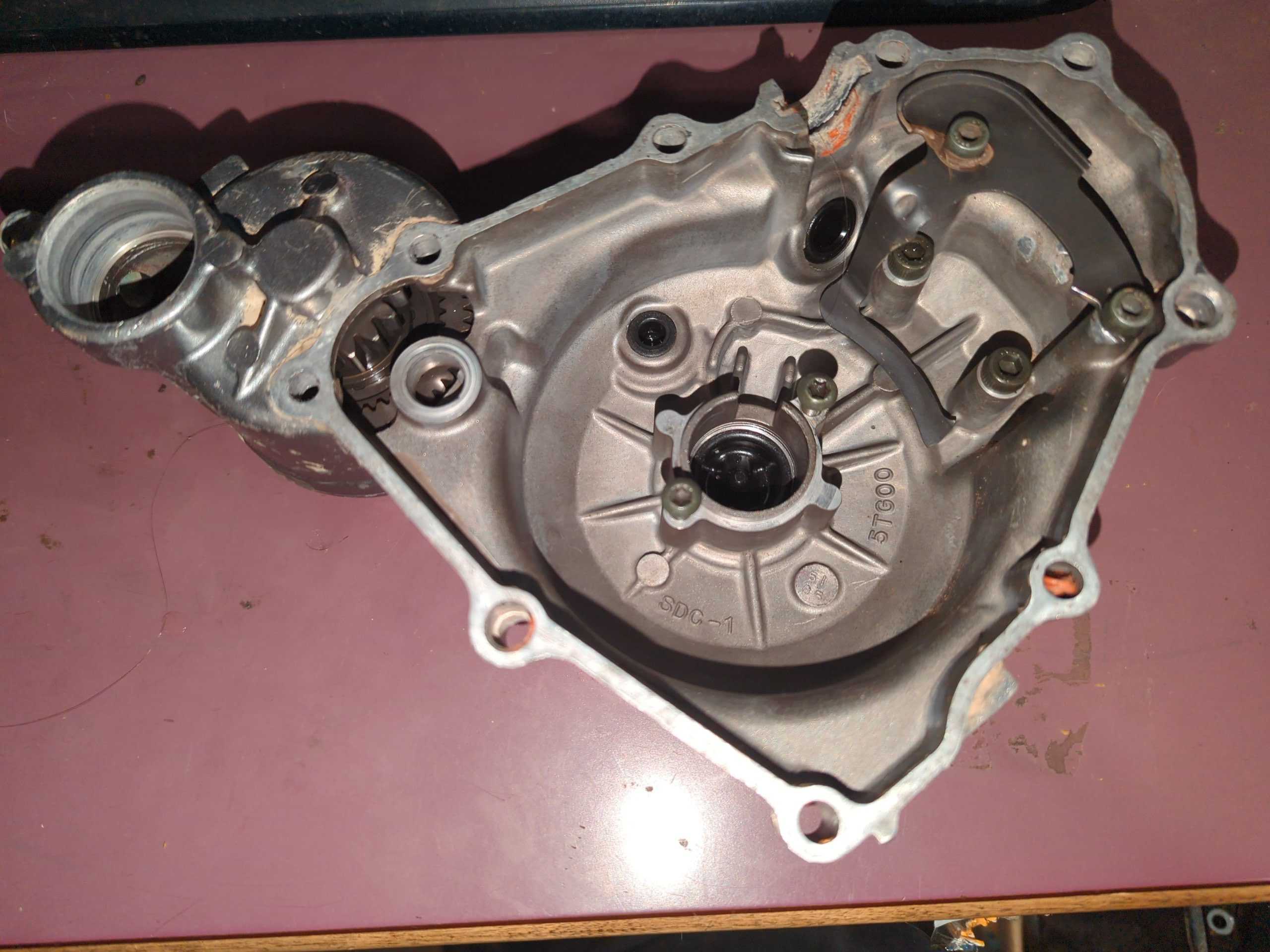 2004 - 2005 Yamaha YFZ450 Cover, Crankcase 1 - Image 2