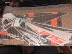 ZFORCE 500 TRAIL ORANGE DECAL ASSEMBLY