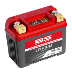 LFP04 OE REPLACEMENT LITHIUM BATTERY BSLI-02  02/1 40CCA/24WH