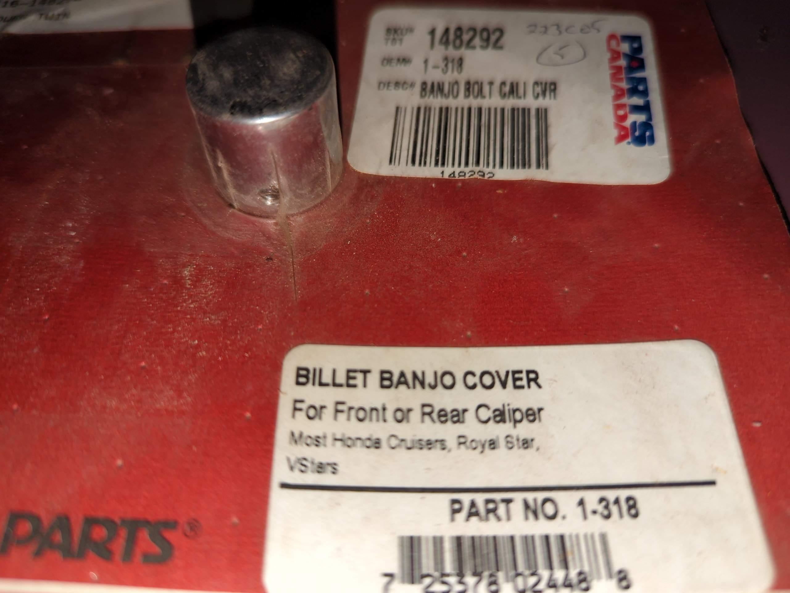 Show Chrome Billet Banjo Cover for Caliper - 1-318 - Image 2