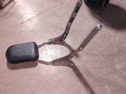 2005-2007 Honda Shadow Aero VT750 Rear Passenger Backrest W/ Pad