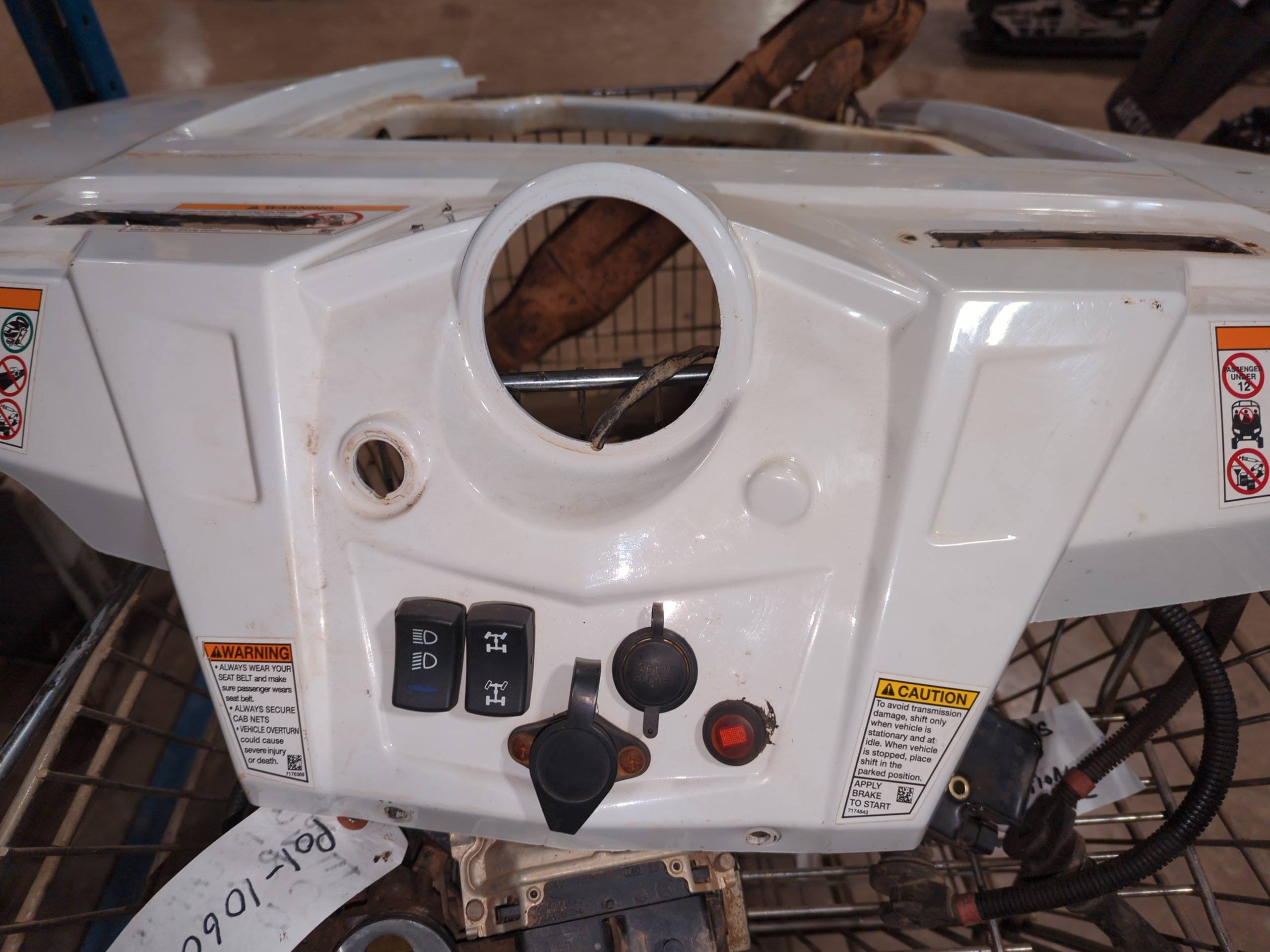 2011 - 2013 RZR "S" 800 EFI,RZR XP 900 EFI HOOD ASSEMBLY - Image 3