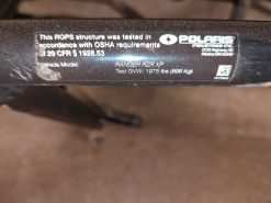 2012 POLARIS RZR XP 900 EFI Rear Roll Bar - Image 2