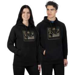 FXR broadcast hoodie grey/black, 3XL