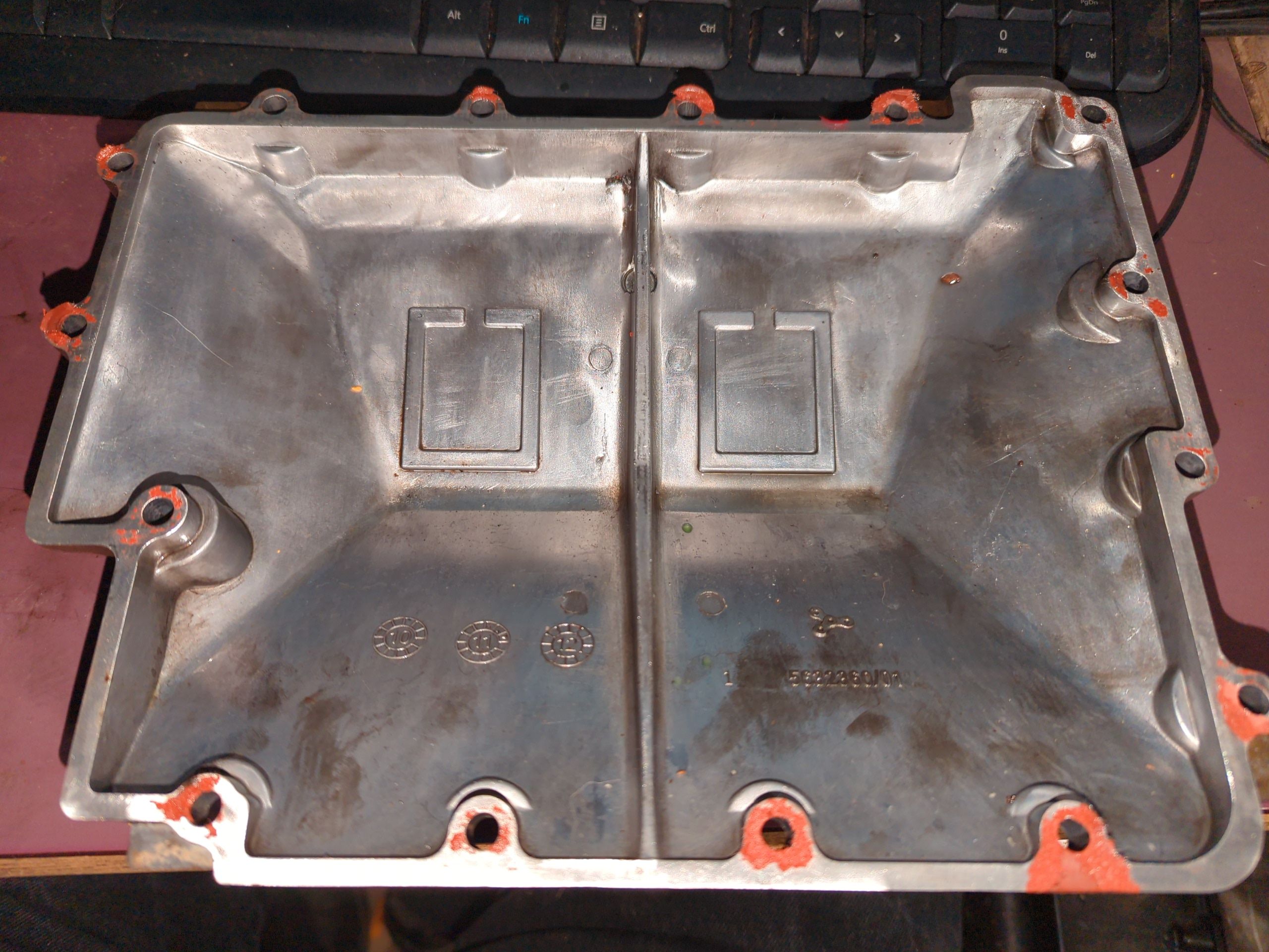 2011 - 2012 Polaris RZR XP 900,RZR XP 900 EFI COVER-OIL SUMP,G-90,MACH Oil Pan - Image 2