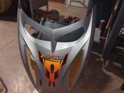 2003  - 2006 Ski Doo MX Z 600 HO,GSX 600 HO, Summit,GSX 500SS Hood, Silver, B-243