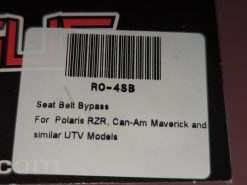 Alternative view of ROGUE SEAT BELT BYPASS FOR POLARIS RZR CAN-AM MAVERICK AND SIMILAR UTV MODELS